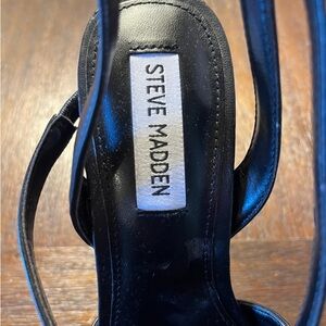 Black Steve Madden Platform Heels